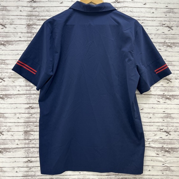 Nike Gameday Football Polo Shirt Men's Large Blue Red CI4465-423 Performance - Picture 3 of 8